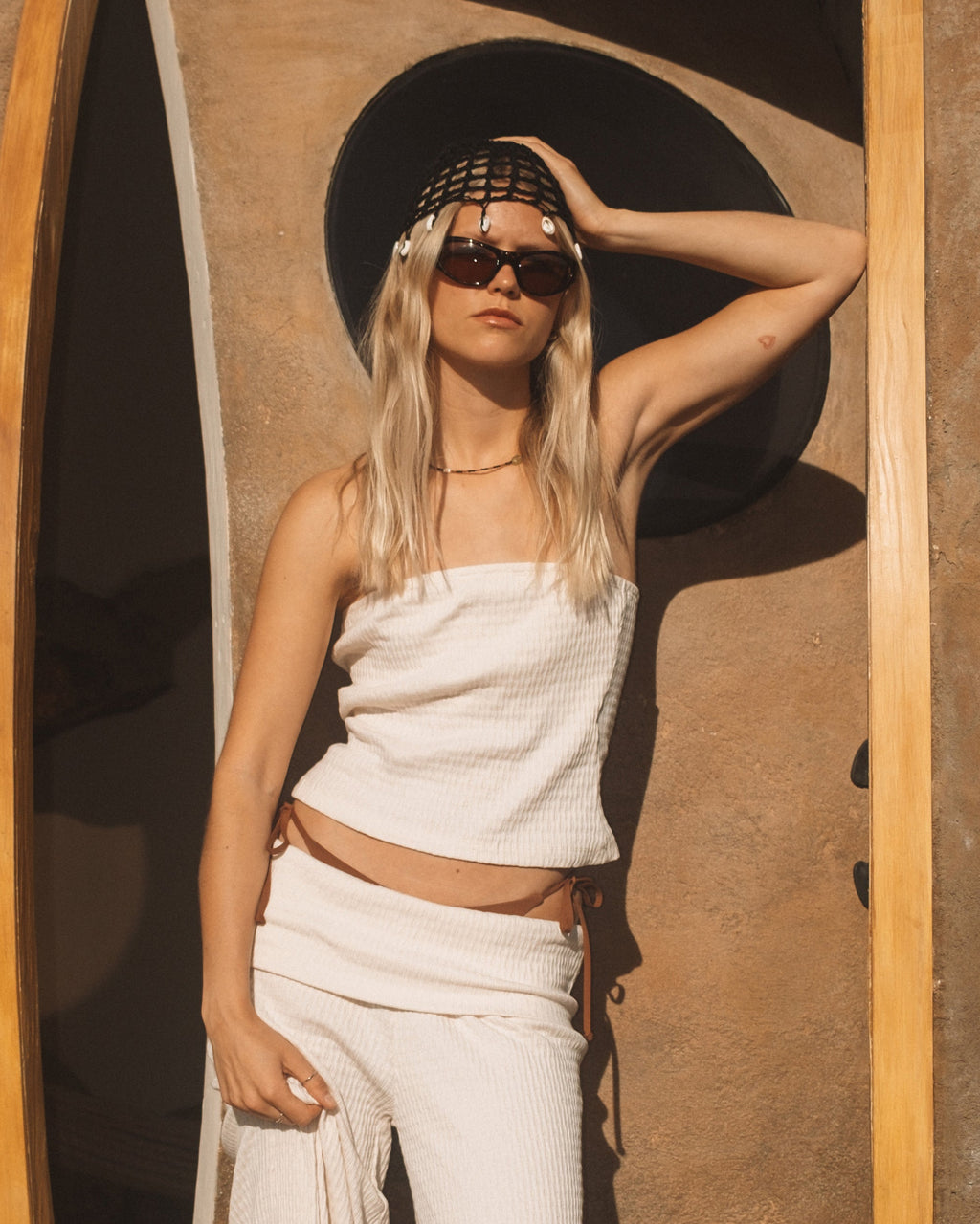 Talley Tube Top - White Cap