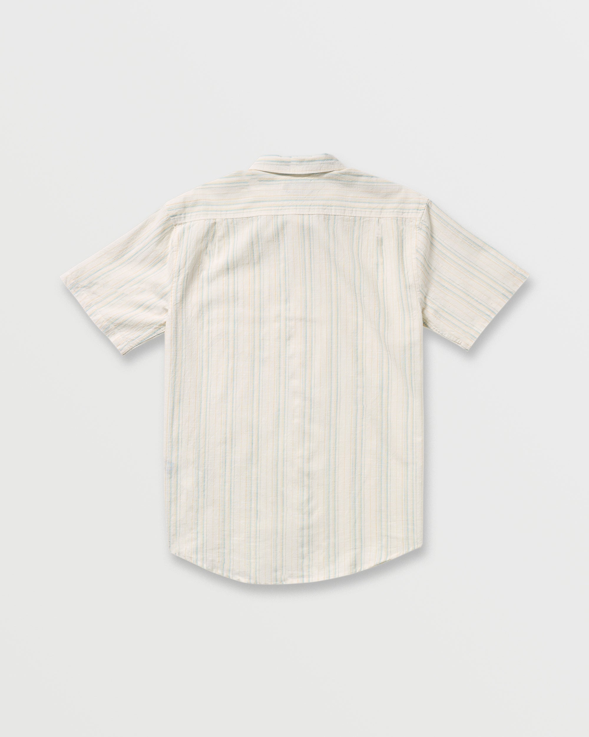 All Day Stripe Short Sleeve Shirt - Off White