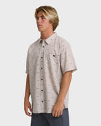 Sundays Mini Short Sleeve Woven Shirt - Ash Rose