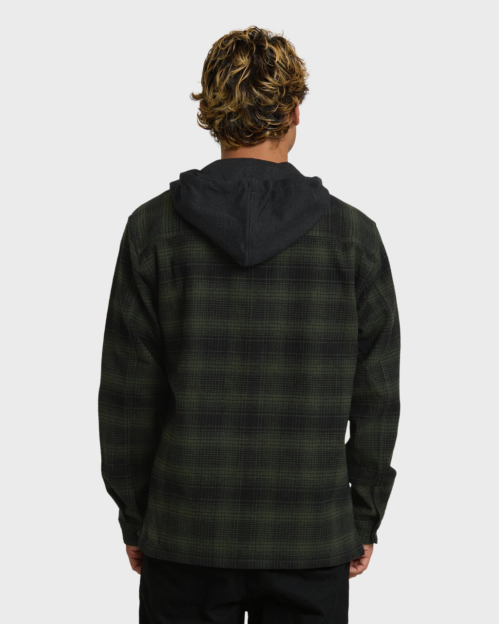 Baja Sur Flannel Shirt - Black