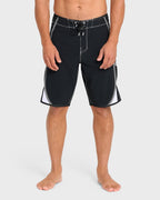 Dbah Bio Wave Pro 21 Boardshorts - Black/White - Black/White