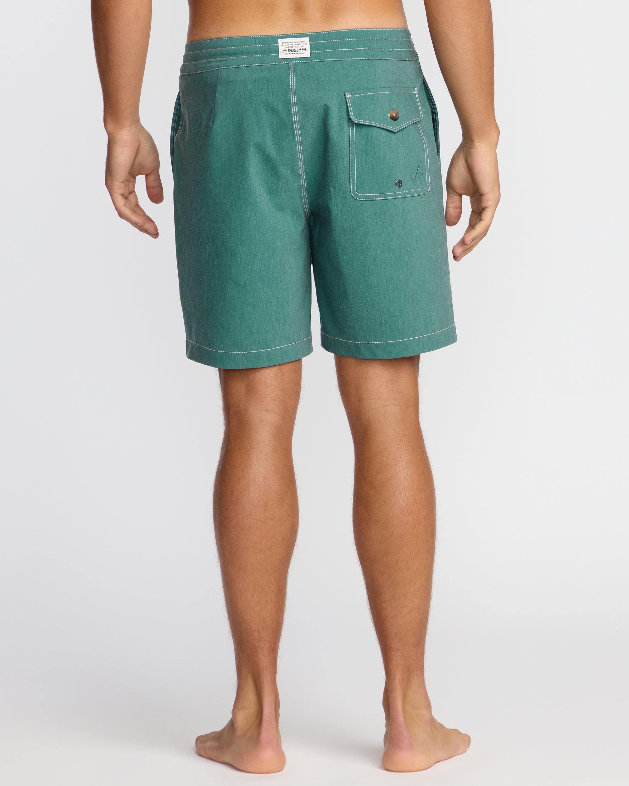Austin Garage Lo Tides 19 Boardshorts - Teal