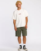 Bad Dog 21 Workwear Shorts - Dark Military
