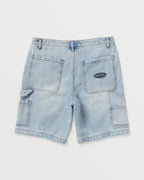 Bad Dog 21 Shorts - Bleached Aqua