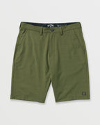 Crossfire Submersible 21 Hybrid Shorts - Olive