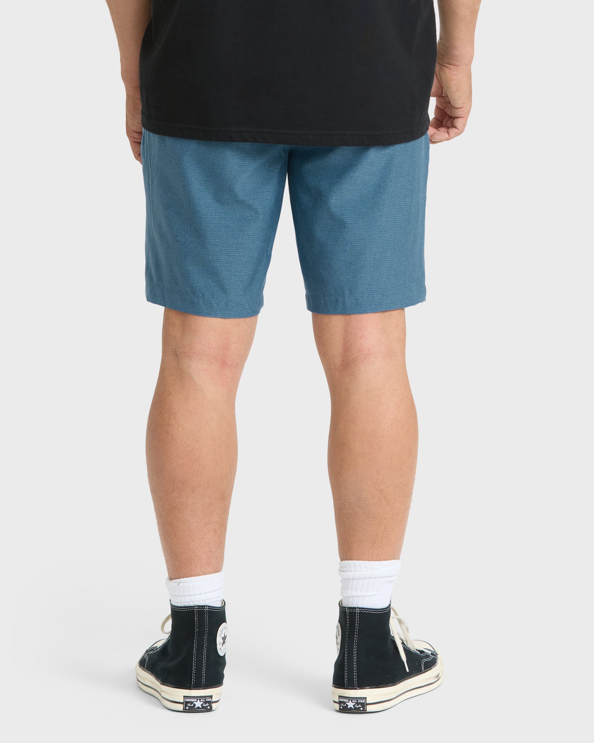Crossfire Submersible 19 Hybrid Shorts - Blue Fog