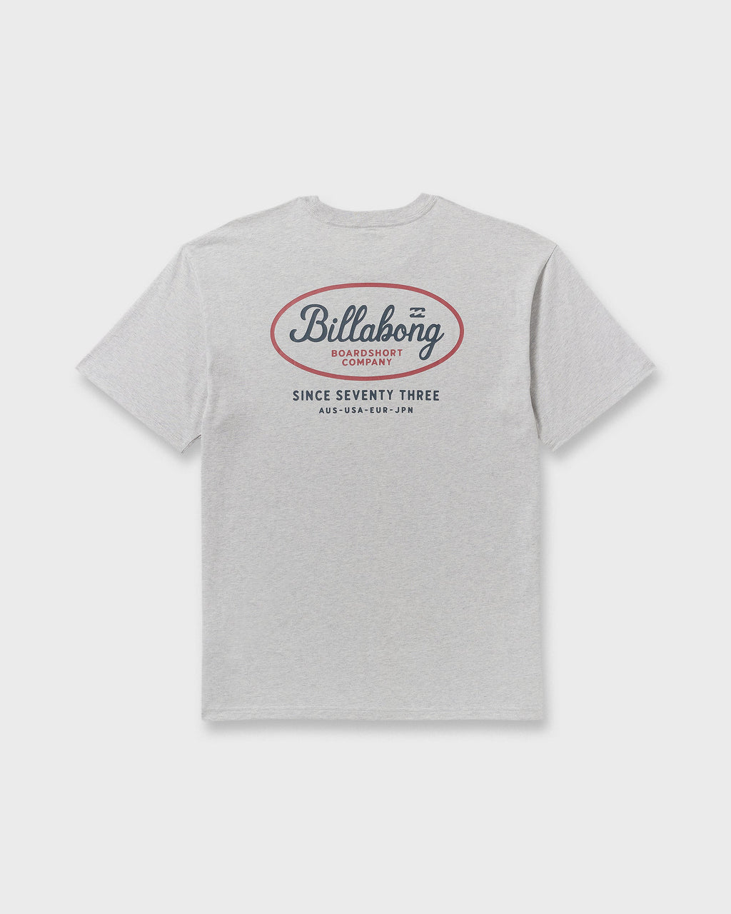 Walled Regular Short Sleeve T-Shirt - Lt Grey Htr
