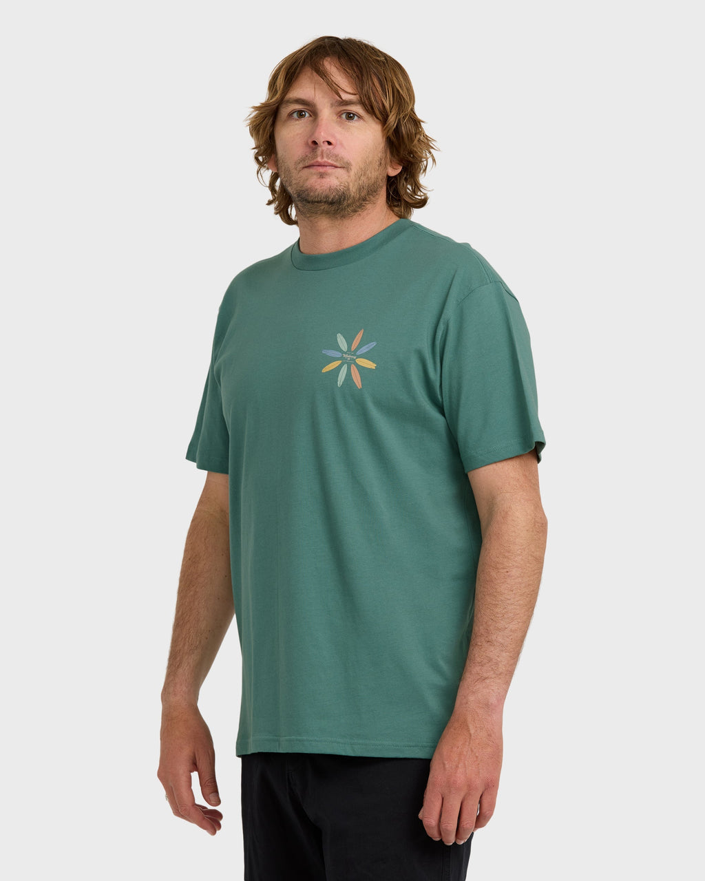 Quiver Premium Short Sleeve T-Shirt - Sage Green