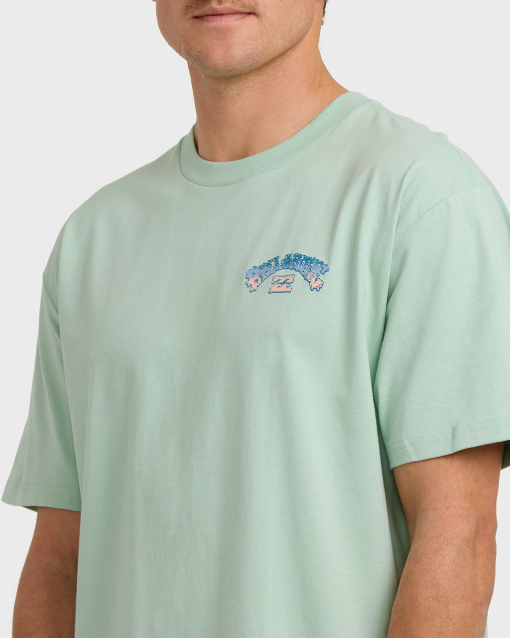 Wax Arch Regular Short Sleeve T-Shirt - Seafoam