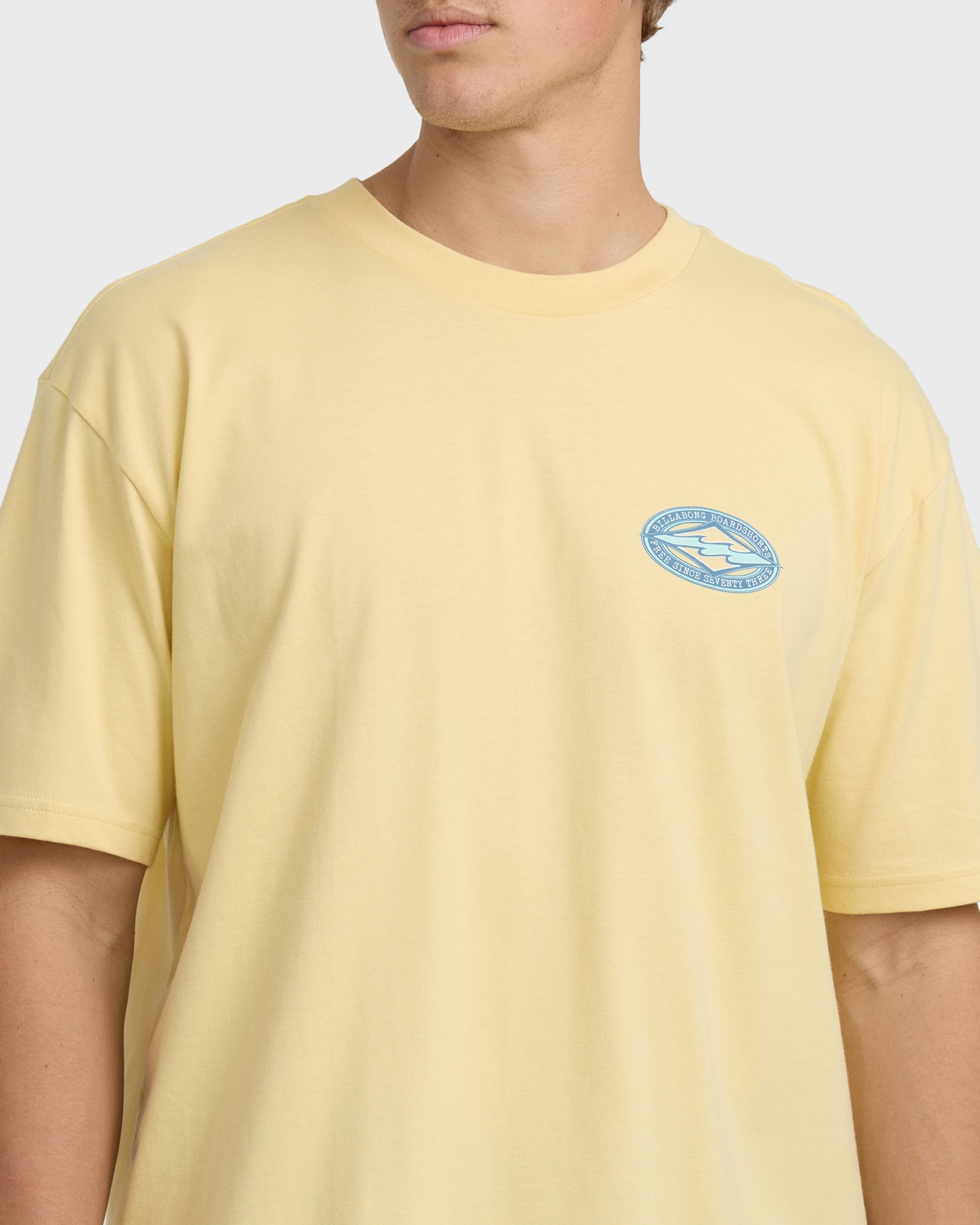 Rotor Diamond Regular Short Sleeve T-Shirt - Golden Yellow