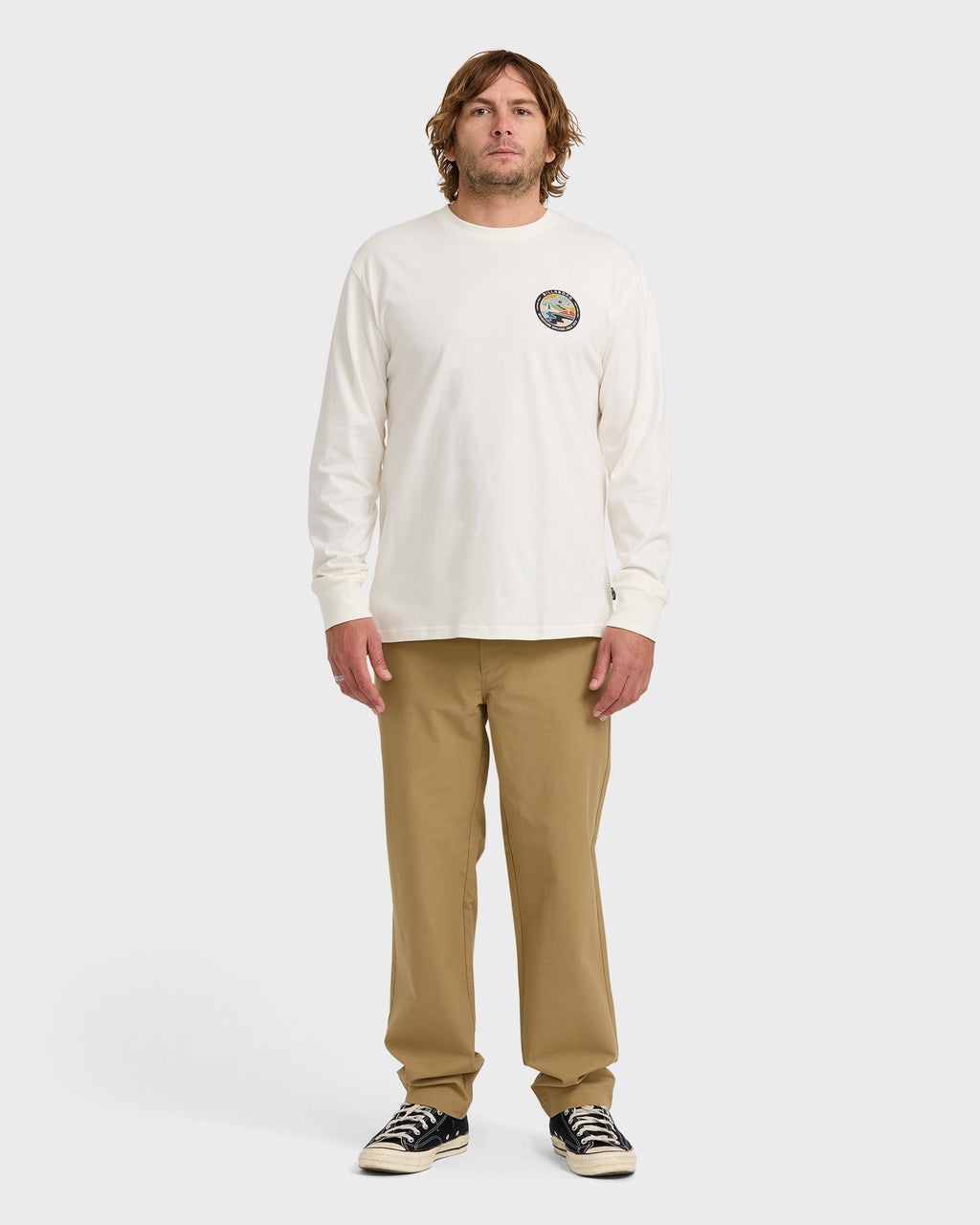 A/Div Rockies Long Sleeve T-Shirt - Off White