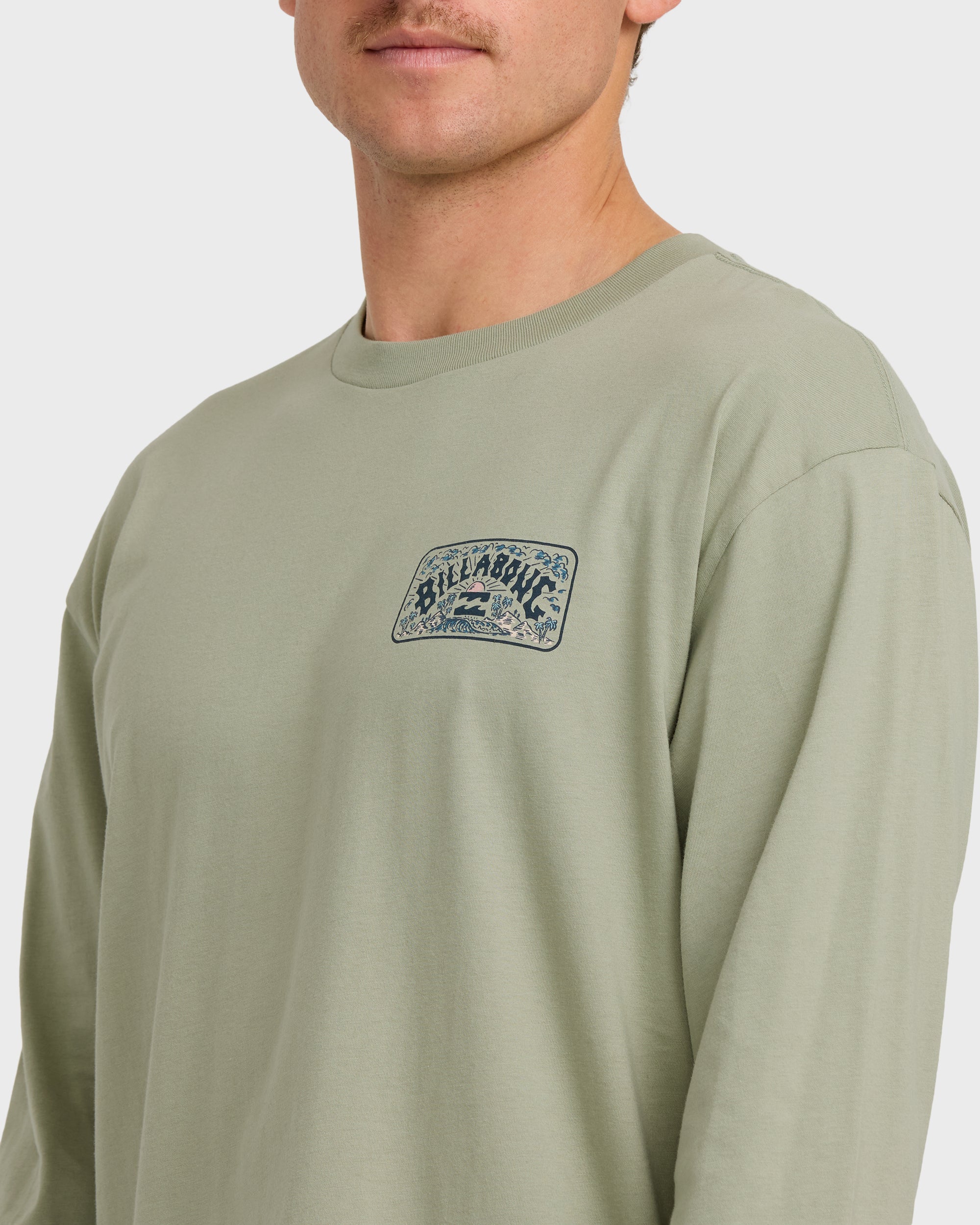 A/Div Scenic Arch Long Sleeve T-Shirt - Seagrass