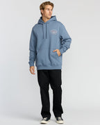 Short Sands Pullover Hoodie - Steel Blue