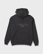 A.I. Forever Applique Hoodie - Black