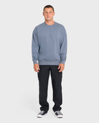Rhodes Crewneck Sweatshirt - Denim Chambray