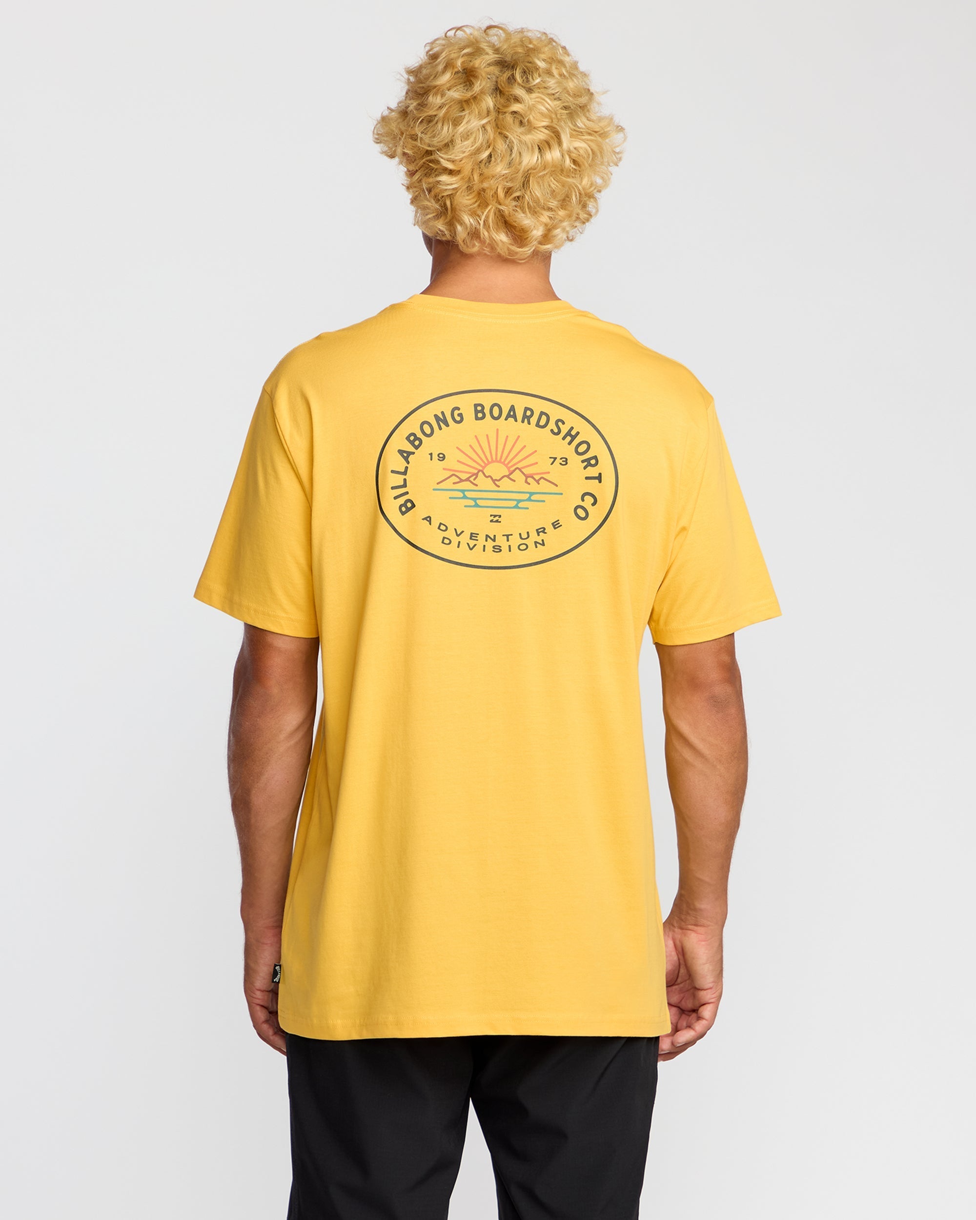 Sierras A/Div Short Sleeve T-Shirt - Dust Yellow