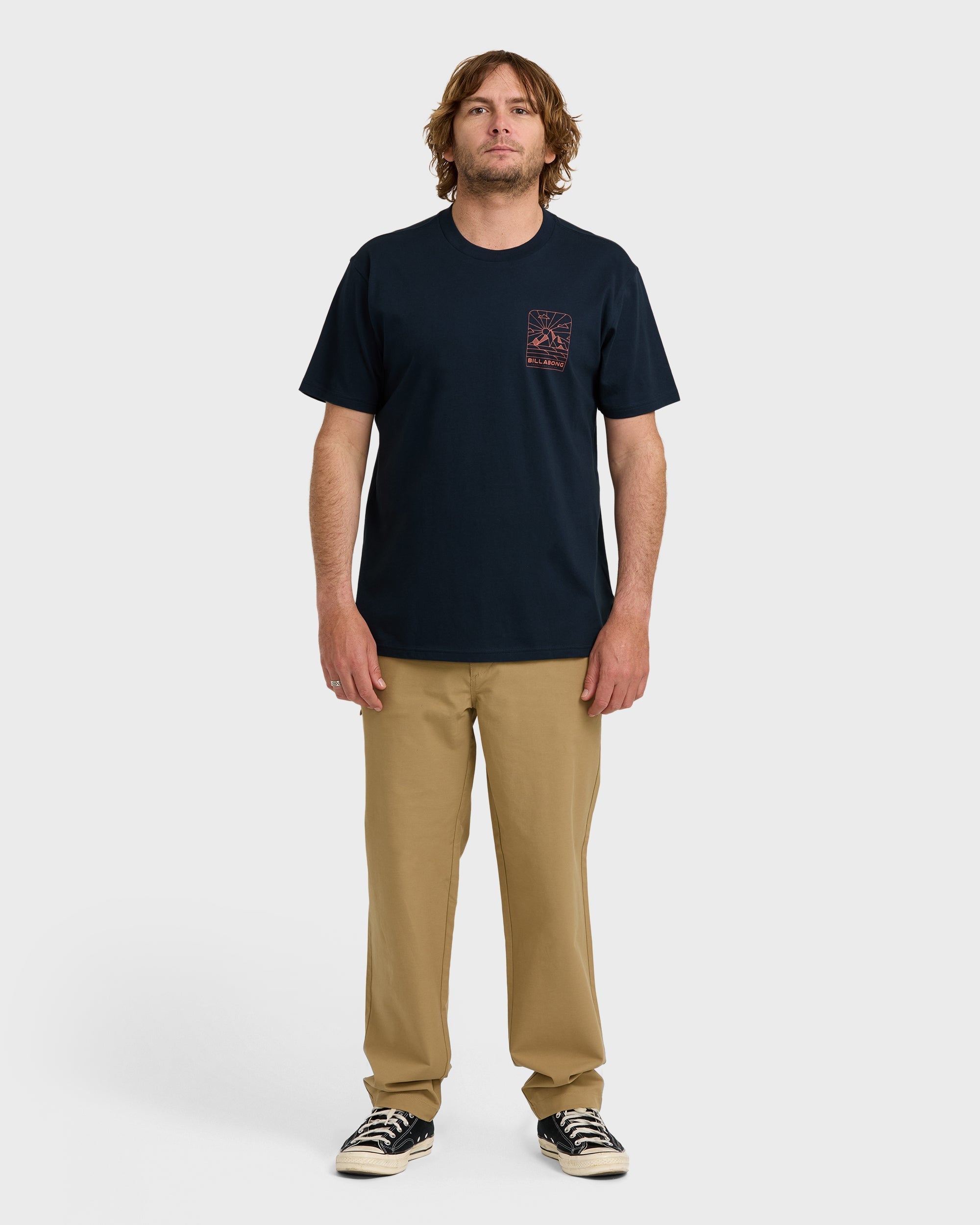 A/Div Sundown Short Sleeve T-Shirt - Navy