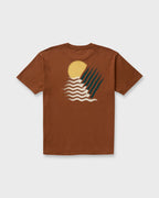 Canyons Regular Short Sleeve T-Shirt - Rust