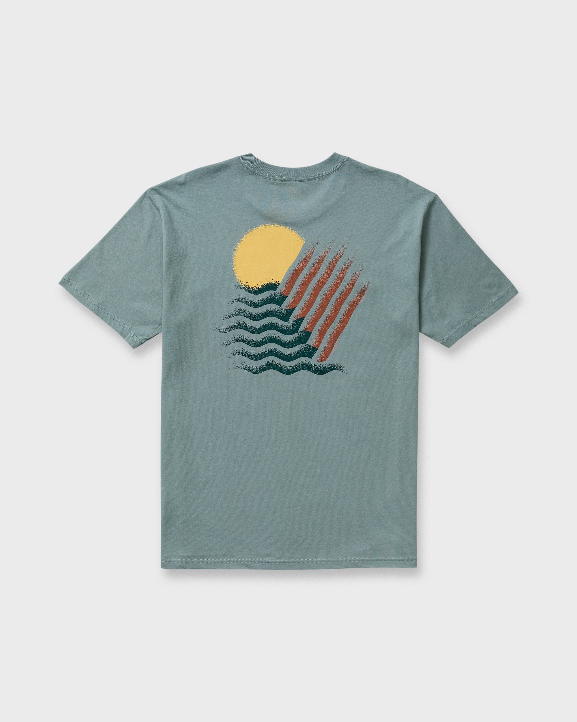 Canyons Regular Short Sleeve T-Shirt - Sea Blue