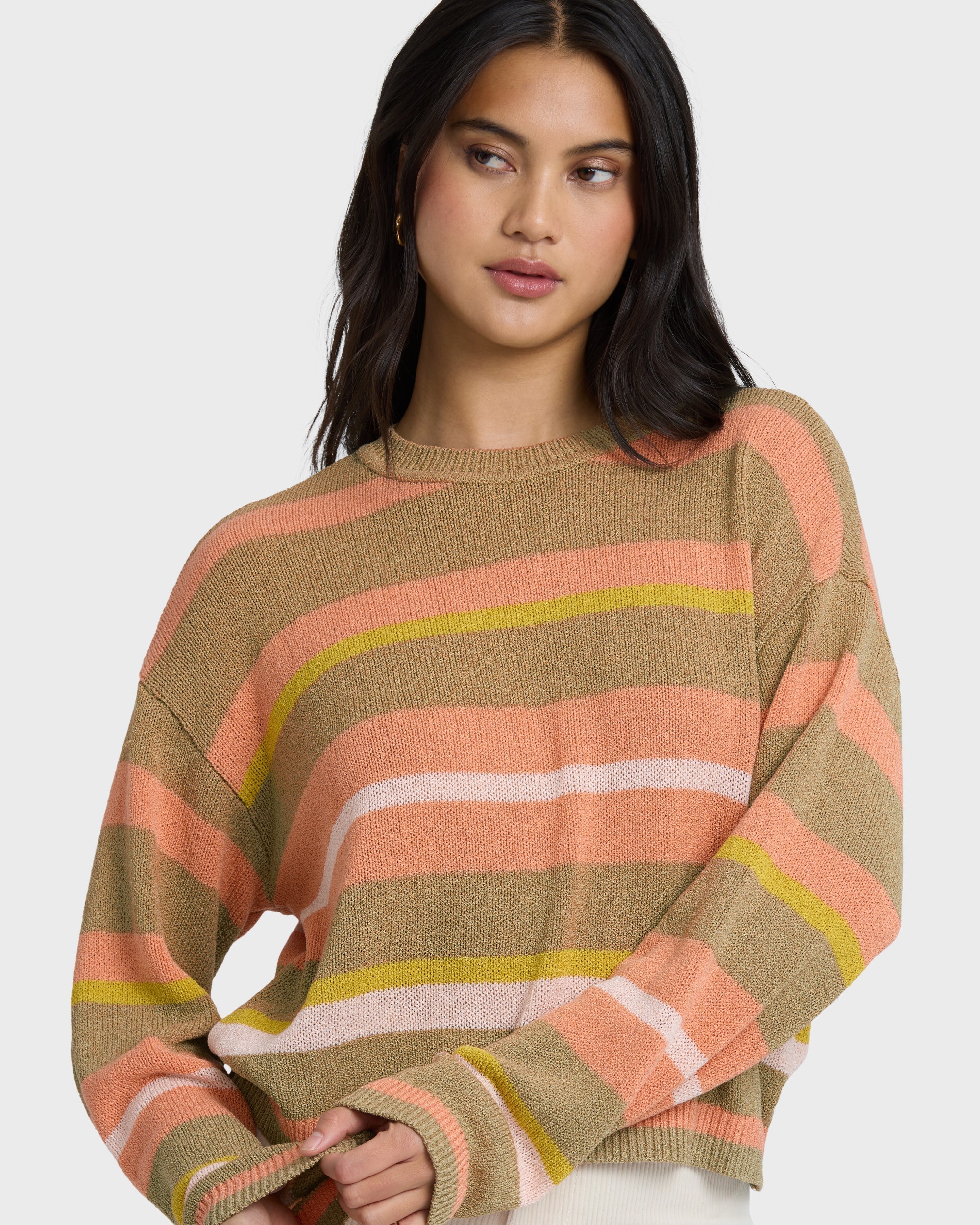 Make It Waves Sweater - Stone