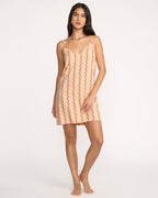 90s Babe Mini Dress - Sunstone