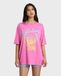 Every High Tide Short Sleeve T-Shirt - Guava