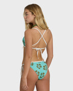 Last Summer Tie-side Tropic Medium Bikini Bottom - Ocean Spray