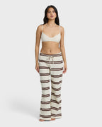 Hot Stripe Pants - Teak