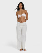Beach Livin Pants - Salt Crystal