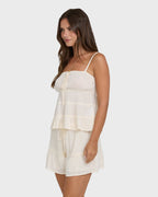 Sol Mate Tank Top - White Cap