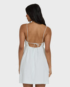 Feel The Breeze Mini Dress - Clearwater