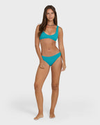 Summer Hi Scoop Tank Bikini Top - Bright Marine
