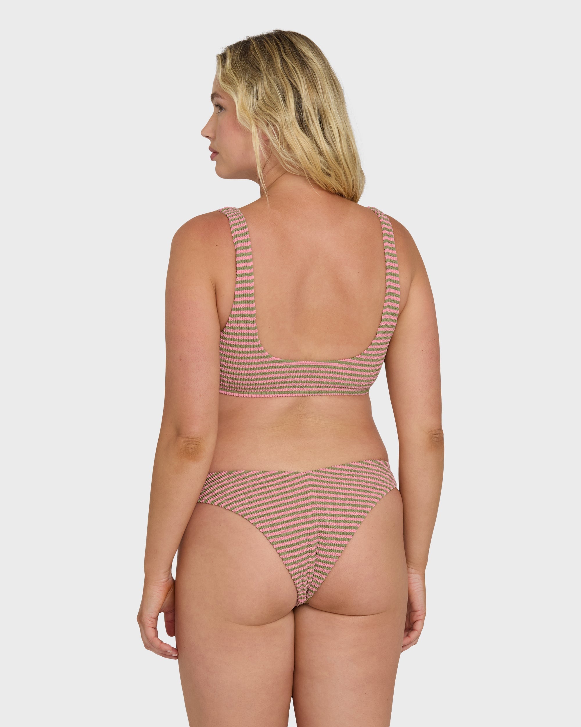 Summer Hawaii Jesse Tank Bikini Top - Cedar