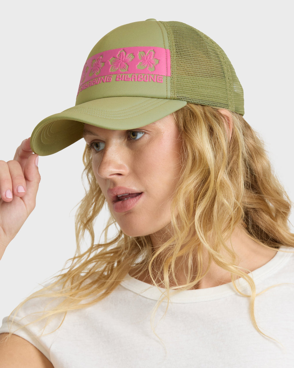 Across Waves Trucker Hat - Cactus