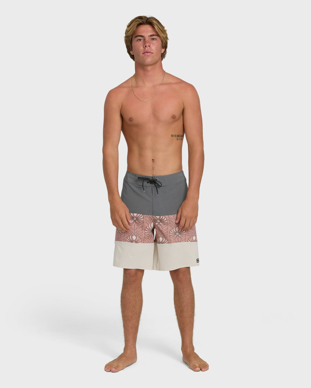 Tribong Pro 19 Boardshorts - Ash Rose