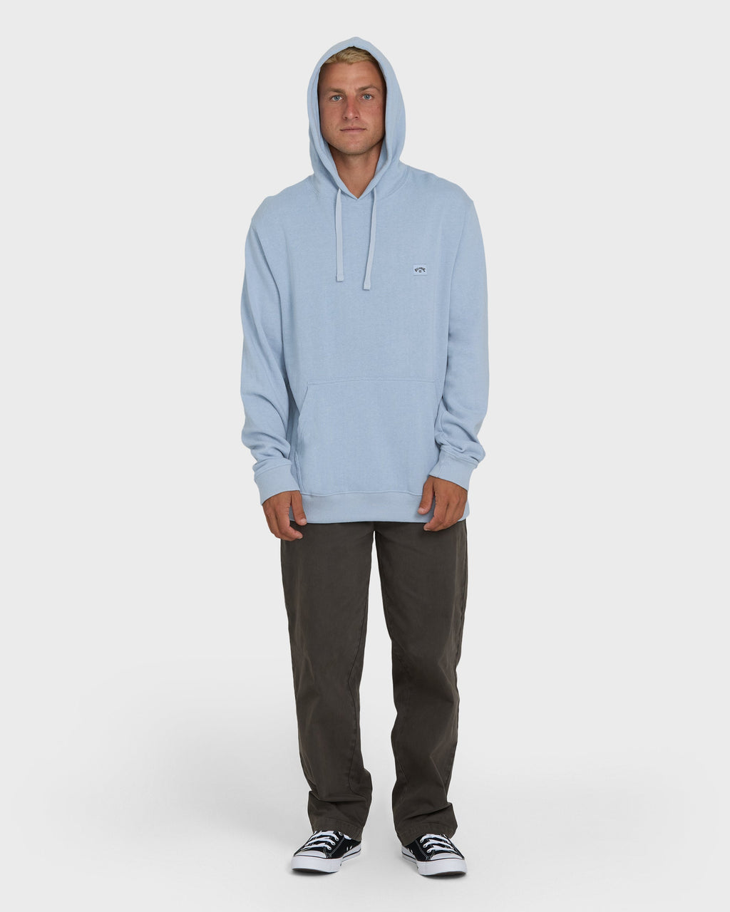 All Day Pullover Hoodie - Blue Fog
