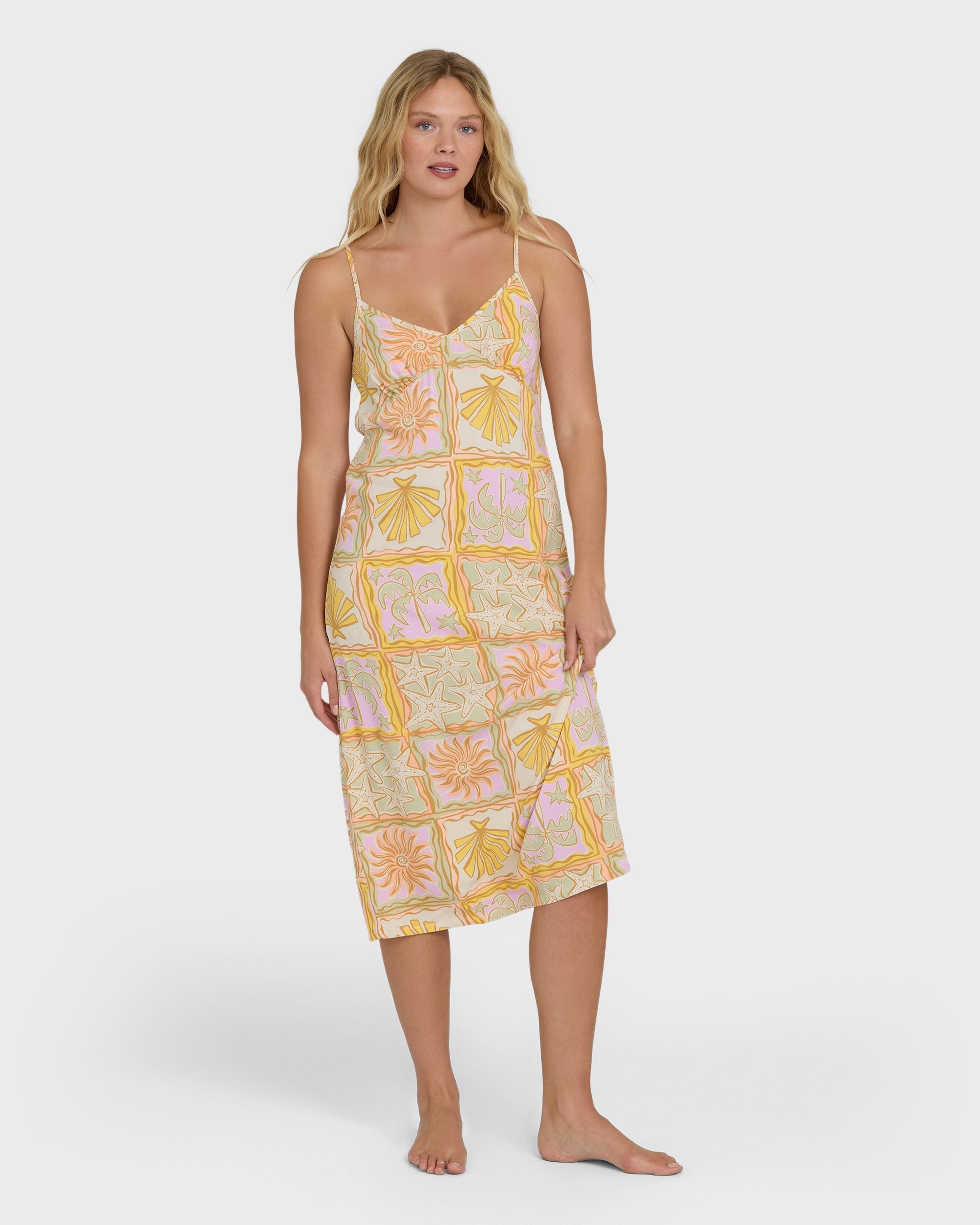 Summer Babe Midi Dress - Sweet Lilac