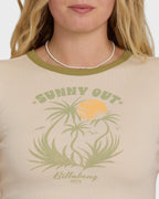 Sunny Out Short Sleeve Cotton T-Shirt - Dove