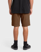 De La Cruz Cord 18 Amphibian Hybrid Shorts - Sepia