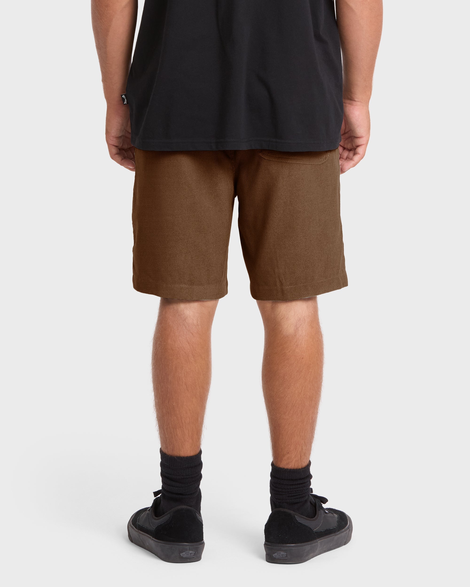 De La Cruz Cord 18 Amphibian Hybrid Shorts - Sepia