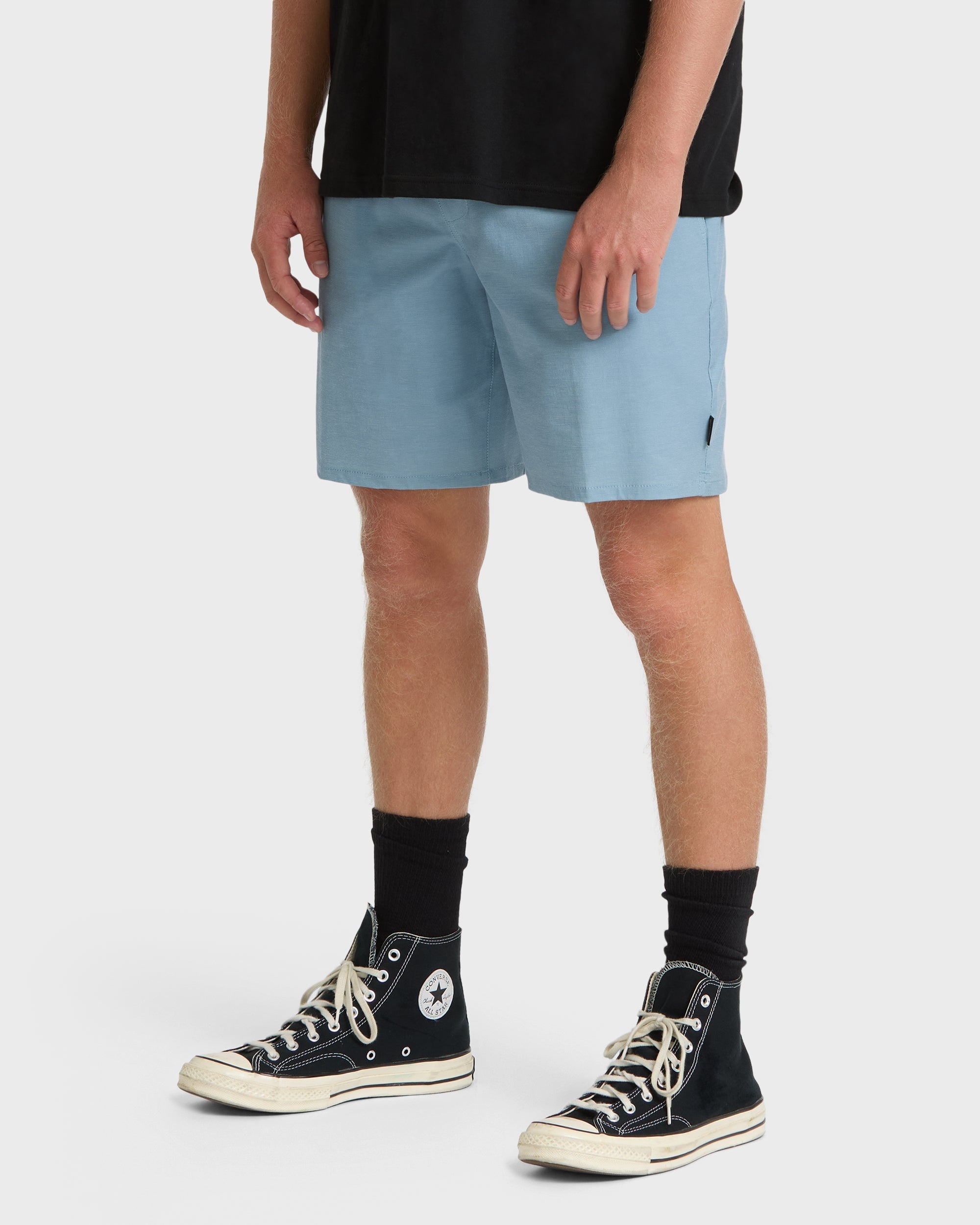 Crossfire Submersible 18 Hybrid Shorts - Blue Fog