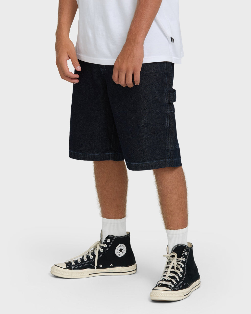 Bad Dog 22 Denim Shorts - Dark Denim
