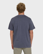 Essential Wave Washed Premium Short Sleeve Pocket Tee - Graystone