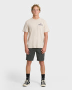Single Fin Premium Short Sleeve T-Shirt - Oatmeal