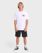 Adventure Division Range Premium Short Sleeve Knit T-Shirt - White