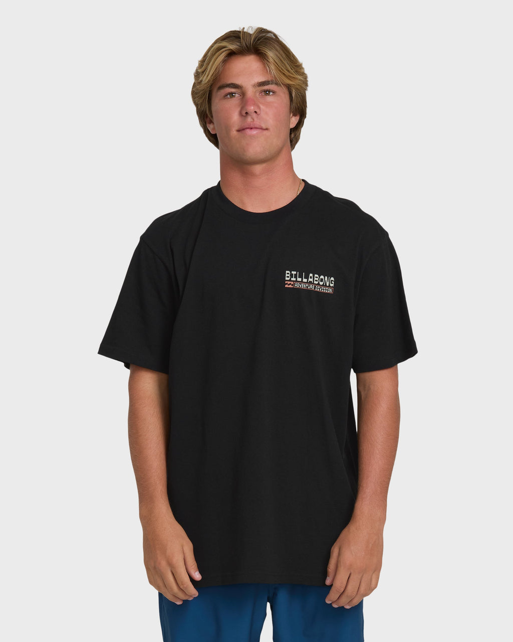 A/Div Agave Premium Short Sleeve Cotton T-Shirt - Black