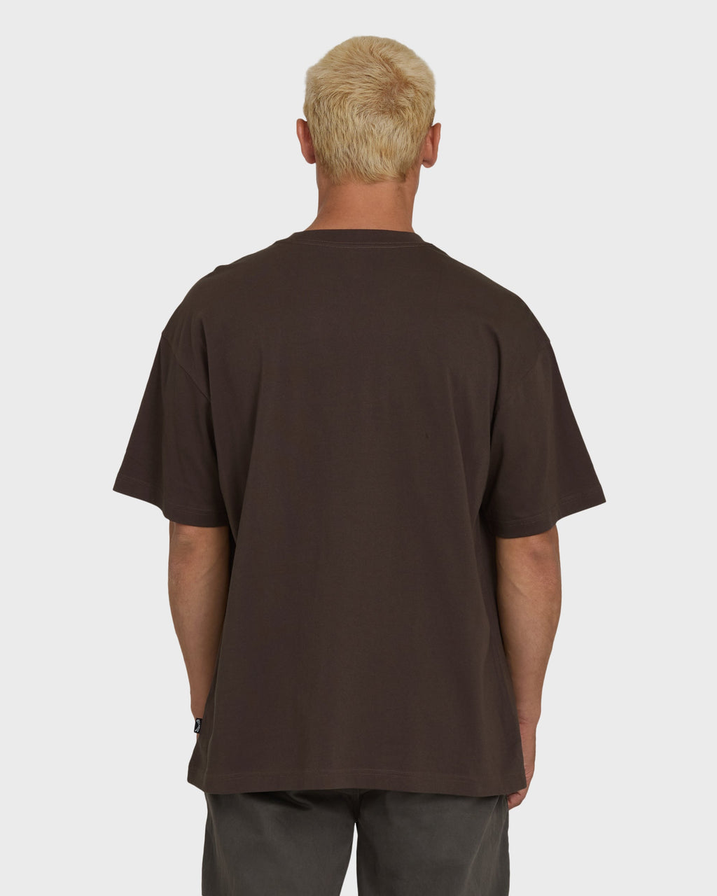Marrow OG Short Sleeve Knit T-Shirt - Chocolate Brown