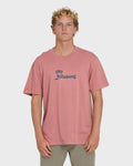 Check Out Premium Short Sleeve Knit T-Shirt - Ash Rose