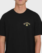 Nanda Ormond Occy Premium Short Sleeve Knit Graphic T-Shirt - Black