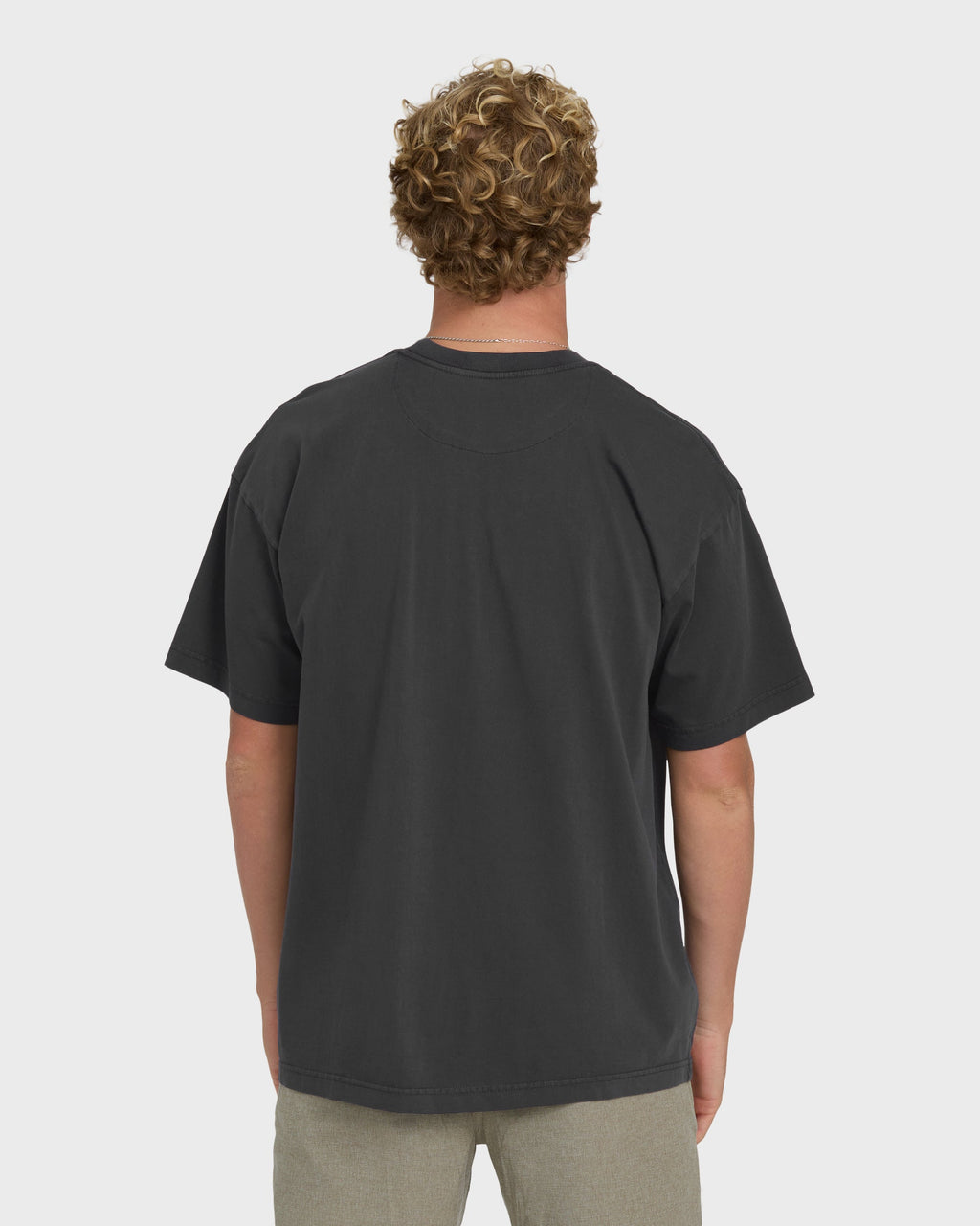 Brunswick Garage Short Sleeve Knit T-Shirt - Washed Black